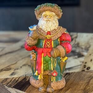 Vintage Heritage Collection, Herr Kristmas, The Black Forest Santa Figurine, 5"H